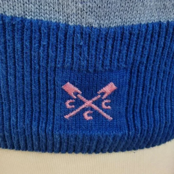 CREW CLOTHING 10 Multicoloured Striped Crew Neck Jumper Casual Long Sleeve - Picture 4 of 5